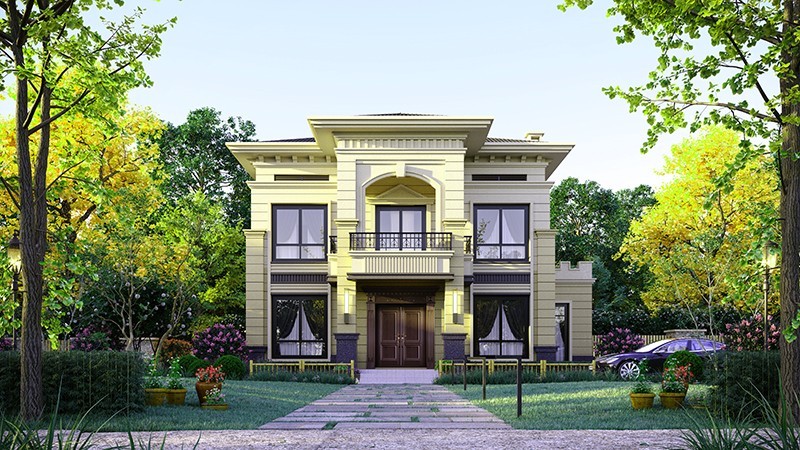 文山中式合院住宅，开放庭院与邻里乡亲更亲近